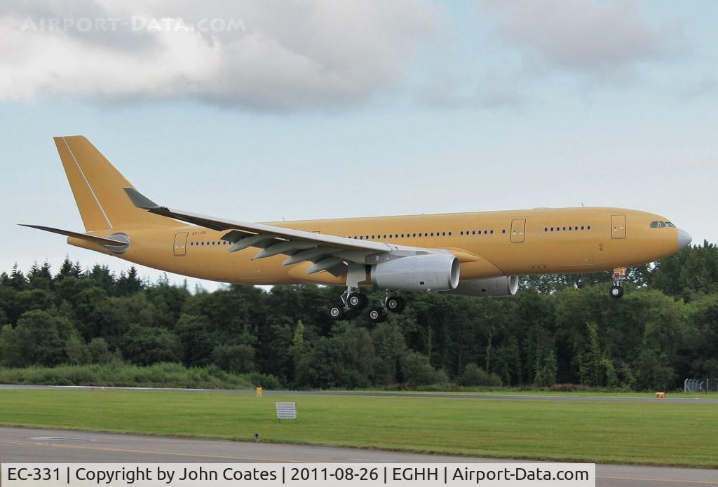 EC-331, 2011 Airbus KC2 Voyager (A330-243MRTT) C/N 1248, Arriving for fitting out