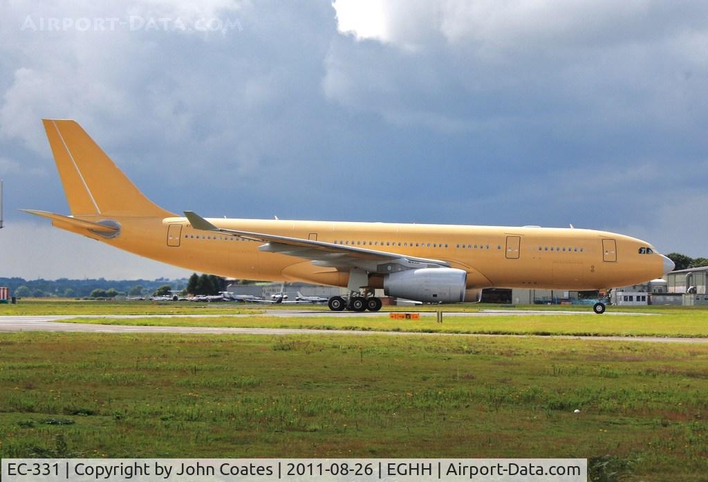 EC-331, 2011 Airbus KC2 Voyager (A330-243MRTT) C/N 1248, Taxiing to Cobham where it is to be fitted out for the RAF