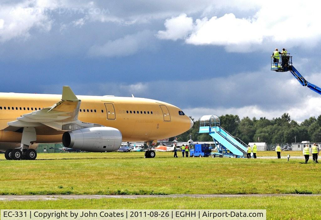 EC-331, 2011 Airbus KC2 Voyager (A330-243MRTT) C/N 1248, The Cobham welcome committee