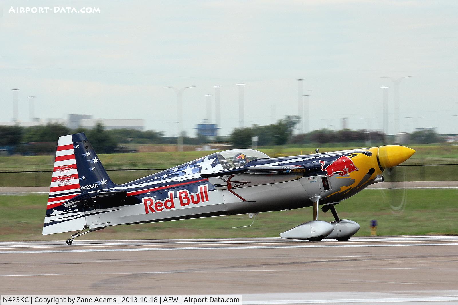 N423KC, 2009 Zivko Edge 540 C/N 0044, At the 2013 Alliance Airshow - Fort Worth, TX