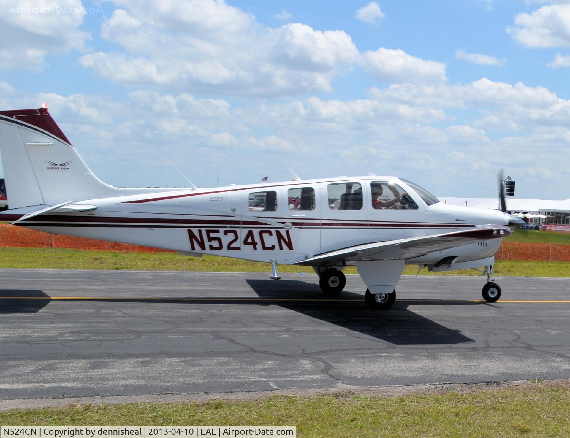 N524CN, 1984 Beech A36 Bonanza 36 C/N E-2144, 1984 BEECH A36