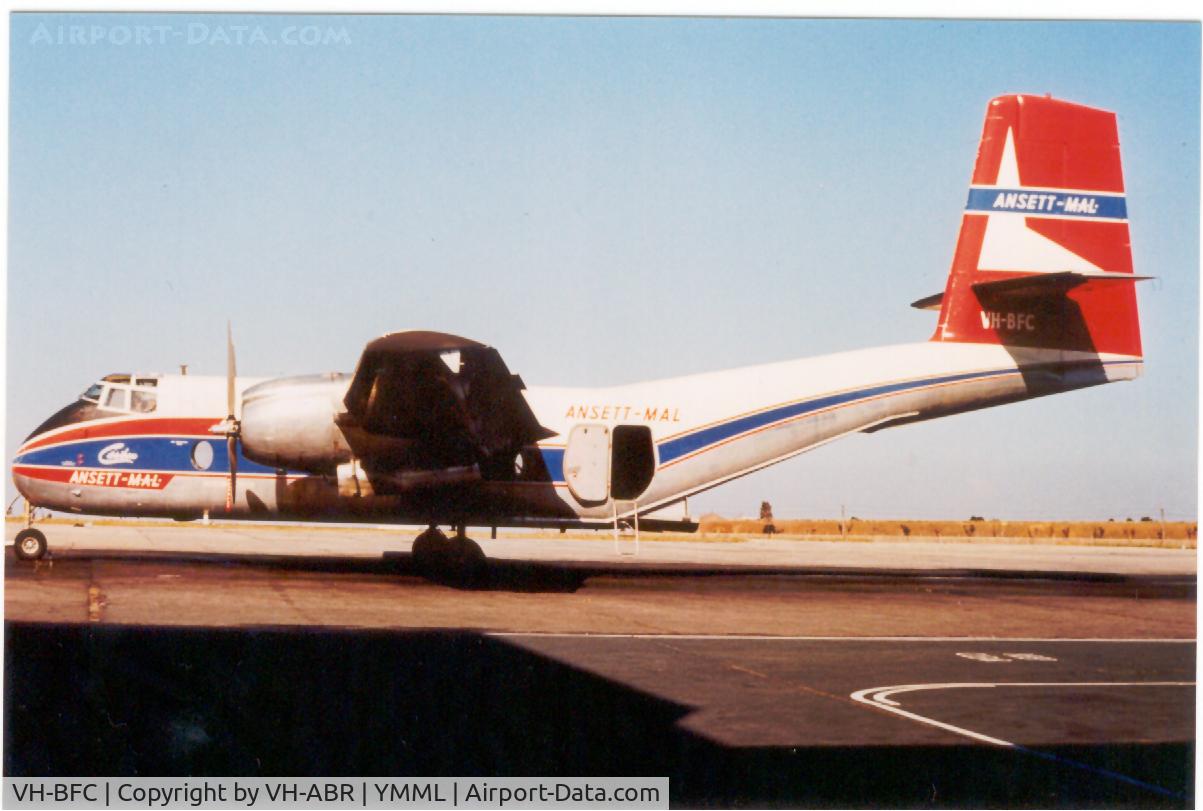 VH-BFC, 1961 De Havilland-Canada DHC-4A Caribou C/N 23, Courtesy of Brian Girdwood collection