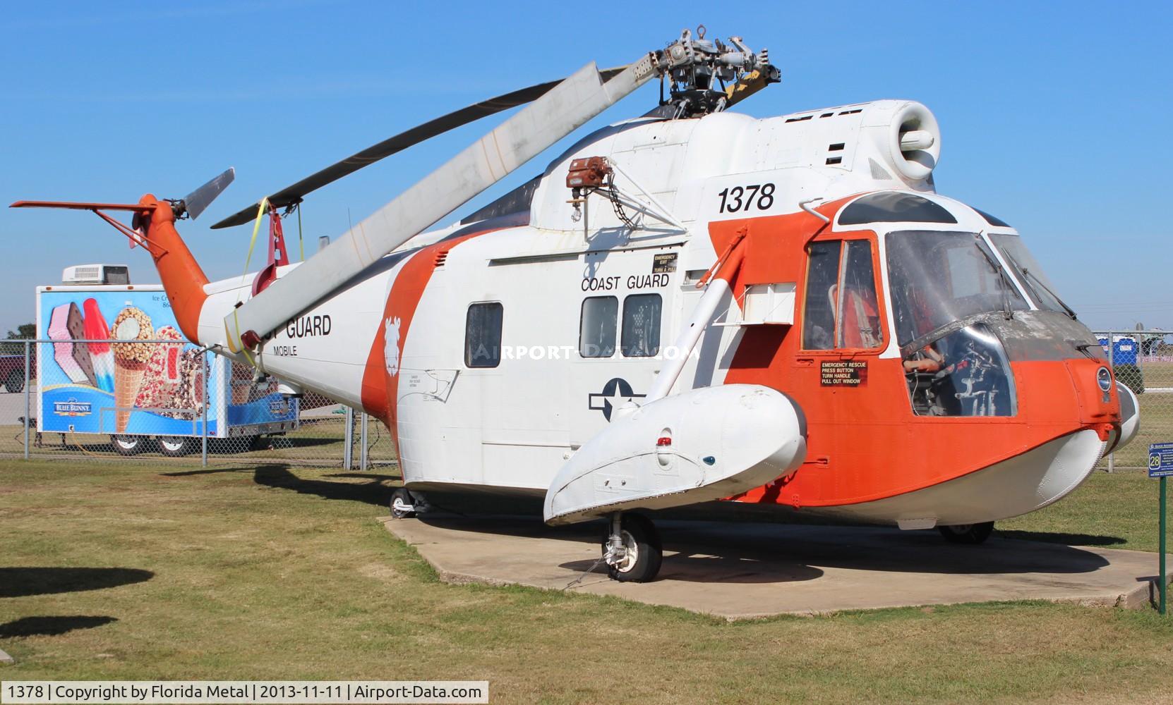 1378, Sikorsky HH-52A Sea Guard C/N 62.056, HH-52A Sea Guardian at Battleship Alabama