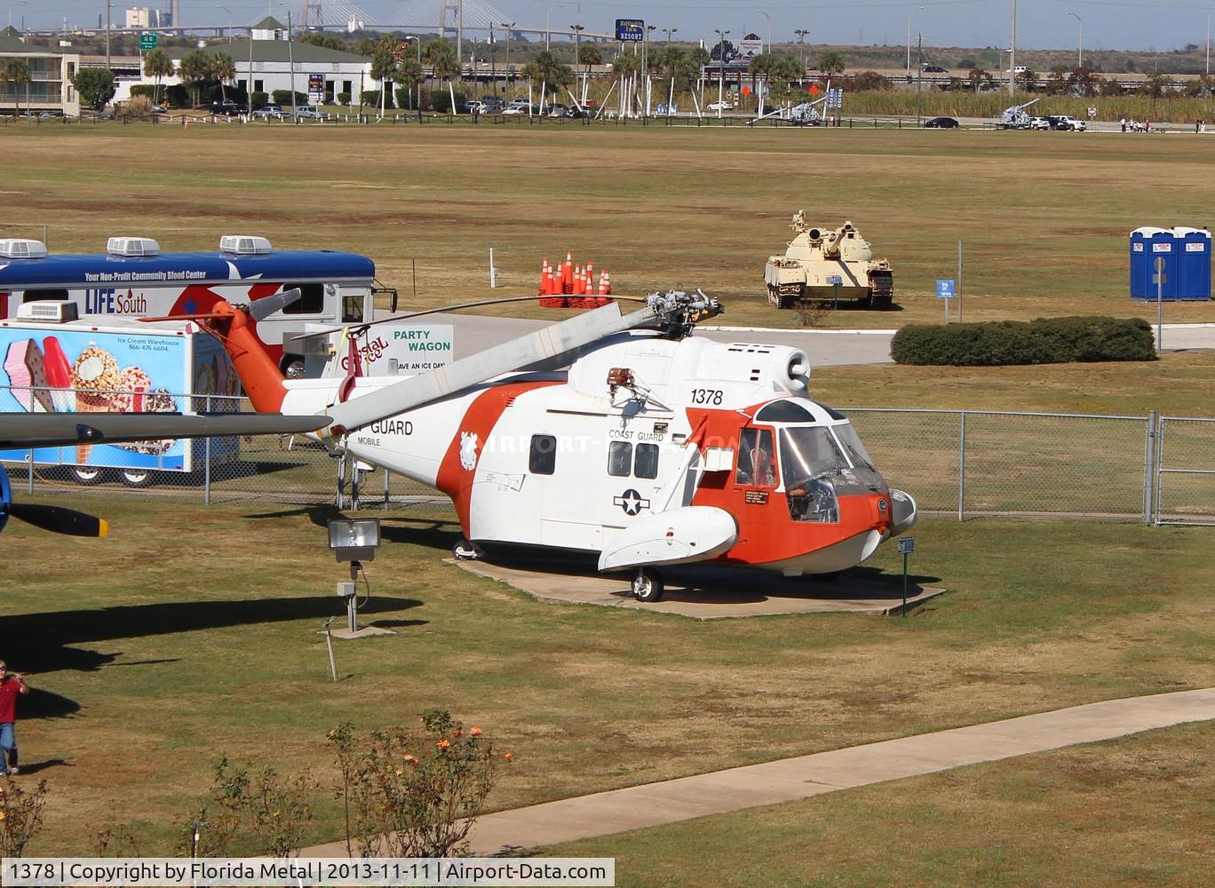 1378, Sikorsky HH-52A Sea Guard C/N 62.056, HH-52 Sea Guardian taken from Battleship Alabama