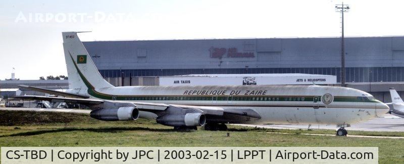 CS-TBD, 1968 Boeing 707-382B C/N 19969, This luxurious private plane was seized by Portuguese authorities, during the coup that ousted corrupt dictactor of Zaire Mobutu. Some people that got inside, said the water taps and other metalic objects were of pure gold. It was stationed for some years