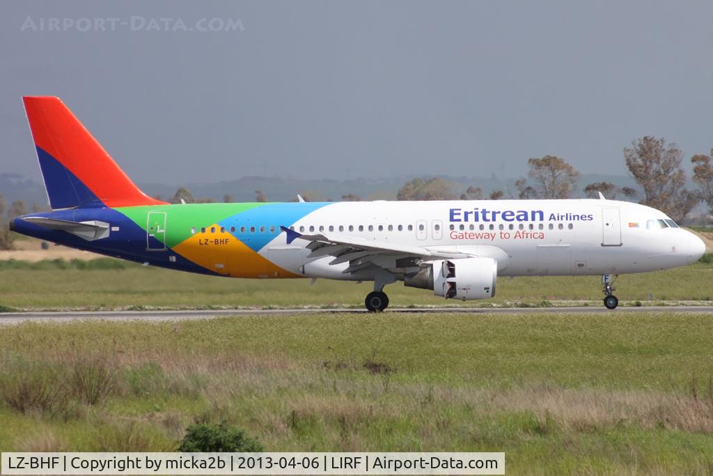 LZ-BHF, 1999 Airbus A320-214 C/N 1087, Landing