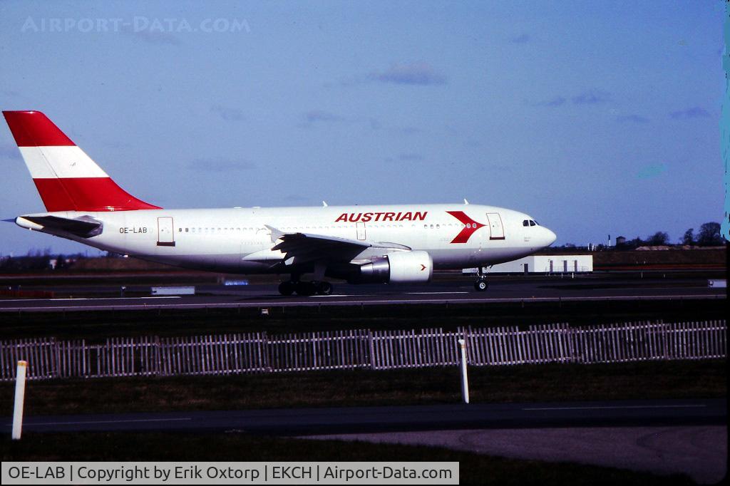 OE-LAB, 1989 Airbus A310-324 C/N 492, OE-LAB in CPH
