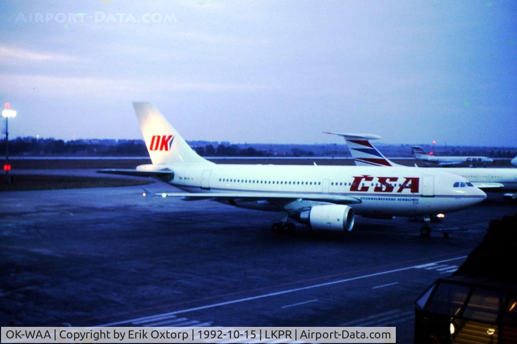 OK-WAA, 1991 Airbus A310-304/ET C/N 564, OK-WAA in PRG