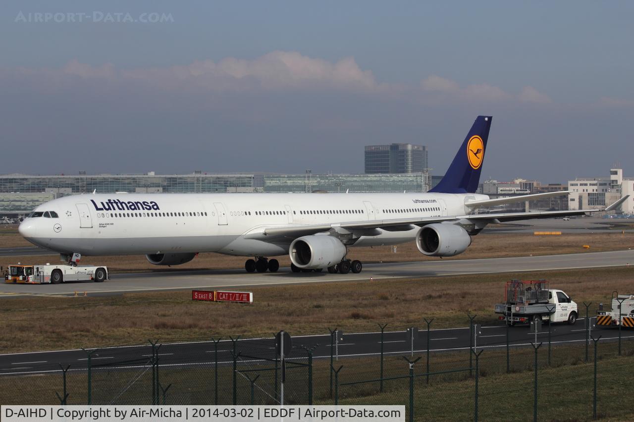 D-AIHD, 2003 Airbus A340-642 C/N 537, Lufthansa