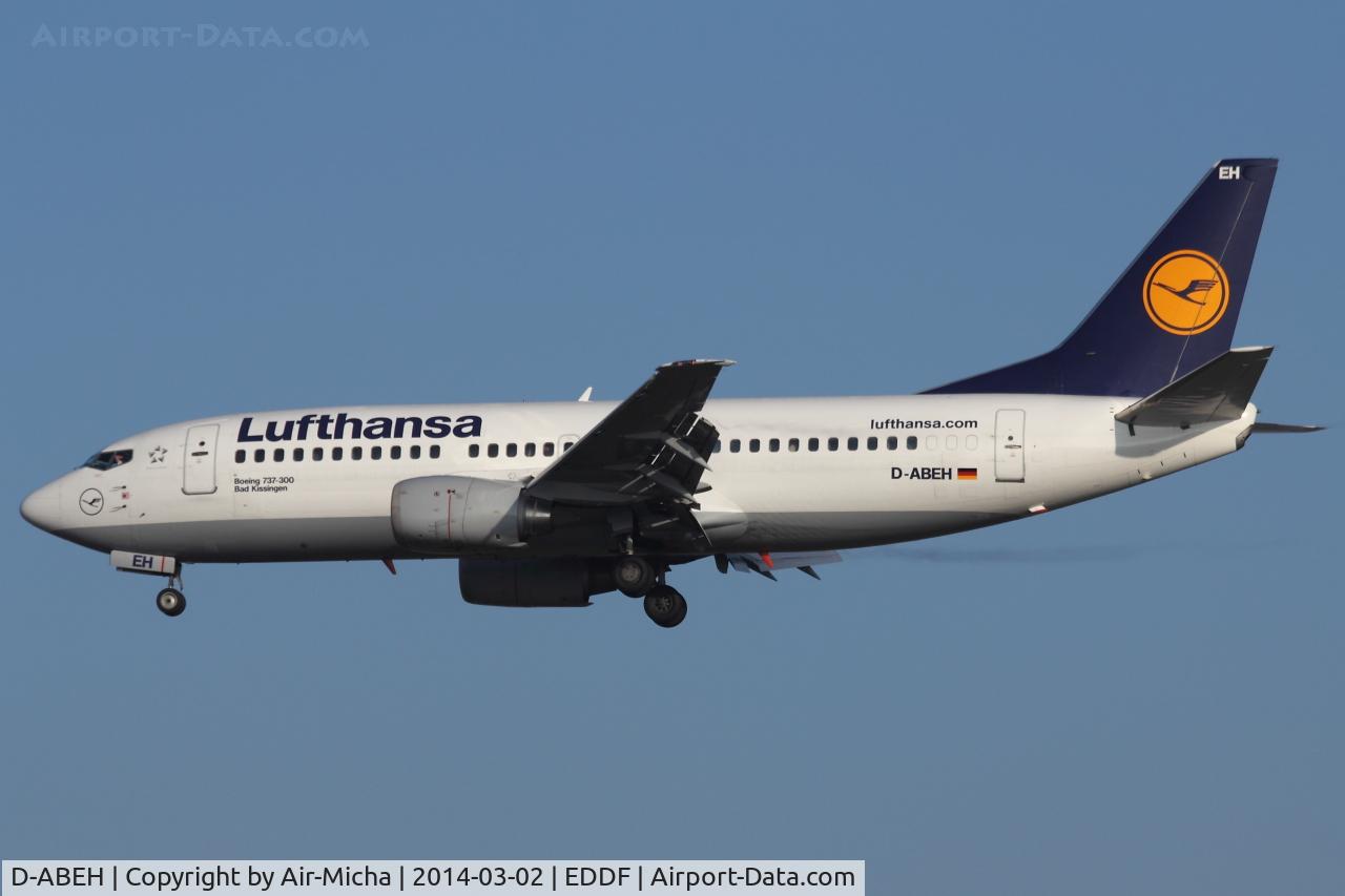 D-ABEH, 1991 Boeing 737-330 C/N 25242, Lufthansa