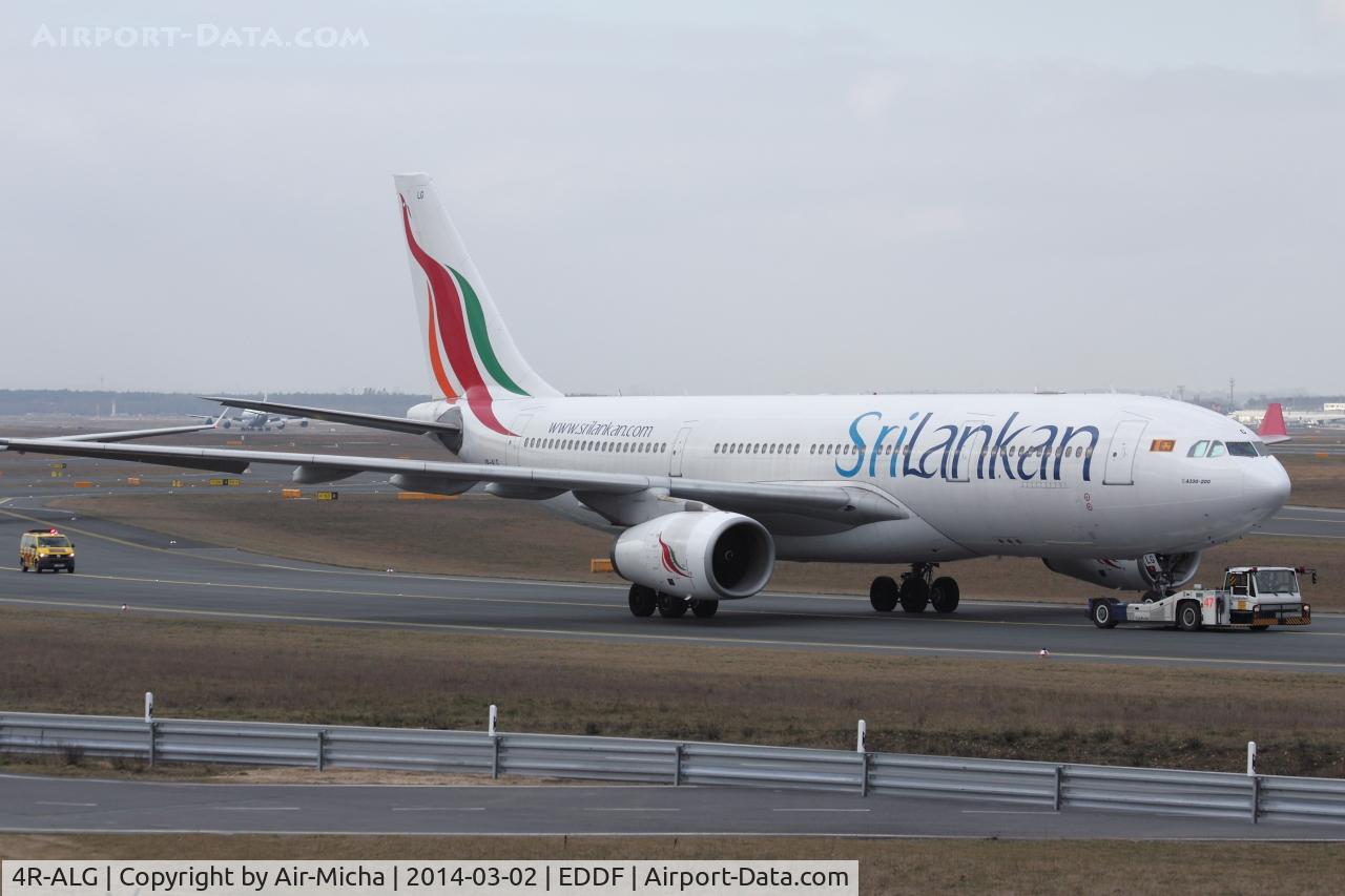 4R-ALG, 2001 Airbus A330-243 C/N 404, SriLankan Airlines
