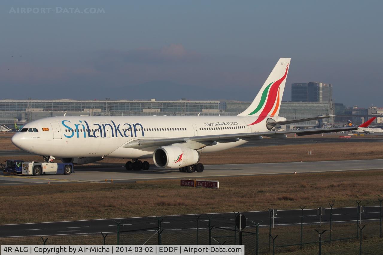4R-ALG, 2001 Airbus A330-243 C/N 404, SriLankan Airlines