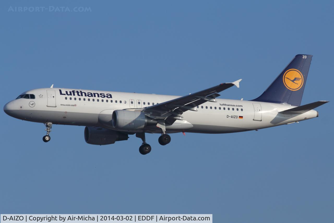 D-AIZO, 2012 Airbus A320-214 C/N 5441, Lufthansa