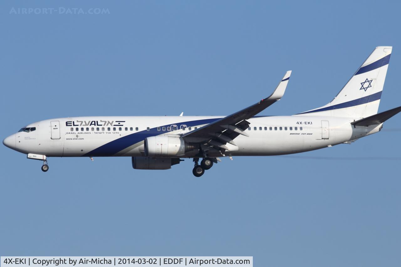 4X-EKI, 1999 Boeing 737-86N C/N 28587, EL AL Israel Airlines
