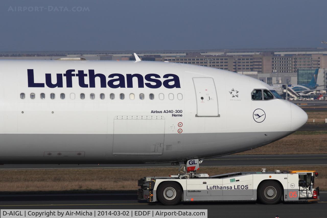 D-AIGL, 1996 Airbus A340-313 C/N 135, Lufthansa
