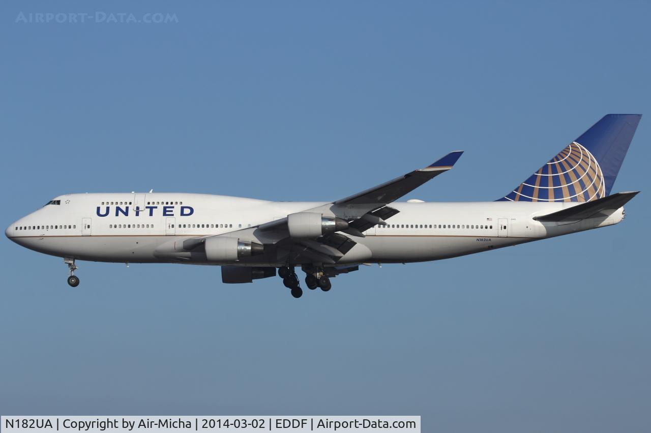 N182UA, 1991 Boeing 747-422 C/N 25279, United Airlines