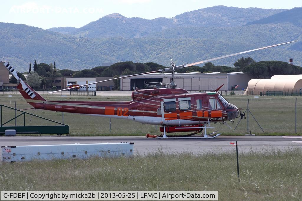 C-FDEF, 1969 Bell 205A-1 C/N 30038, Parked