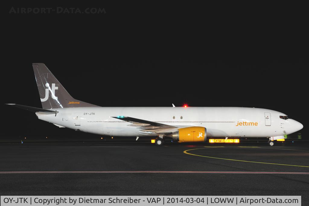 OY-JTK, 1990 Boeing 737-4Y0 C/N 24903, Jettime Boeing 737-400