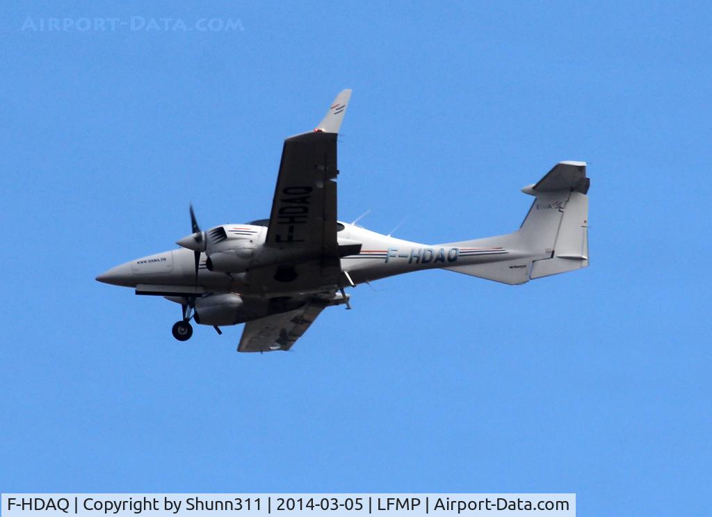 F-HDAQ, 2008 Diamond DA-42 Twin Star C/N 42.373, Go around...