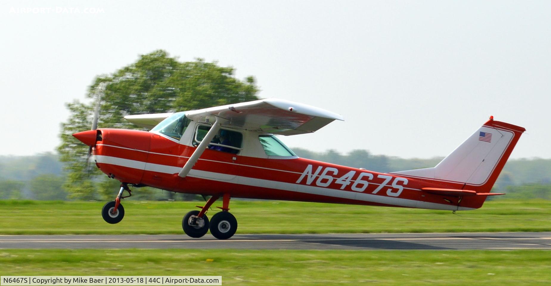 N6467S, 1967 Cessna 150H C/N 15067267, N6467S @ 44C