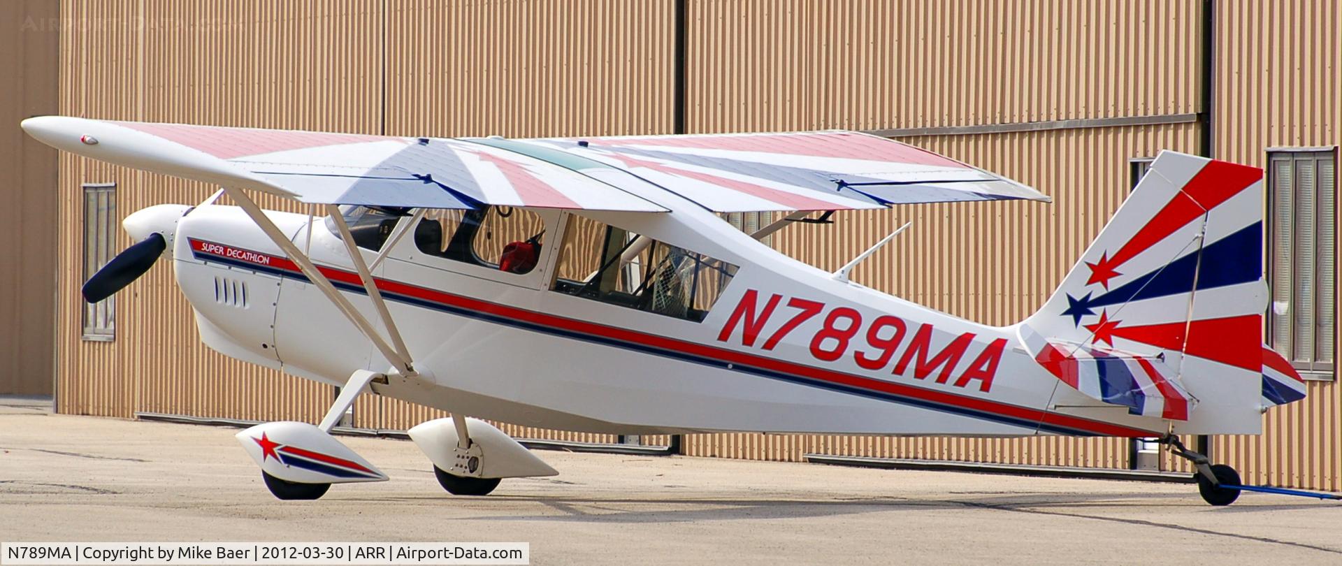 N789MA, 2005 American Champion 8KCAB Super Decathlon C/N 1002-2005, N798MA @ ARR