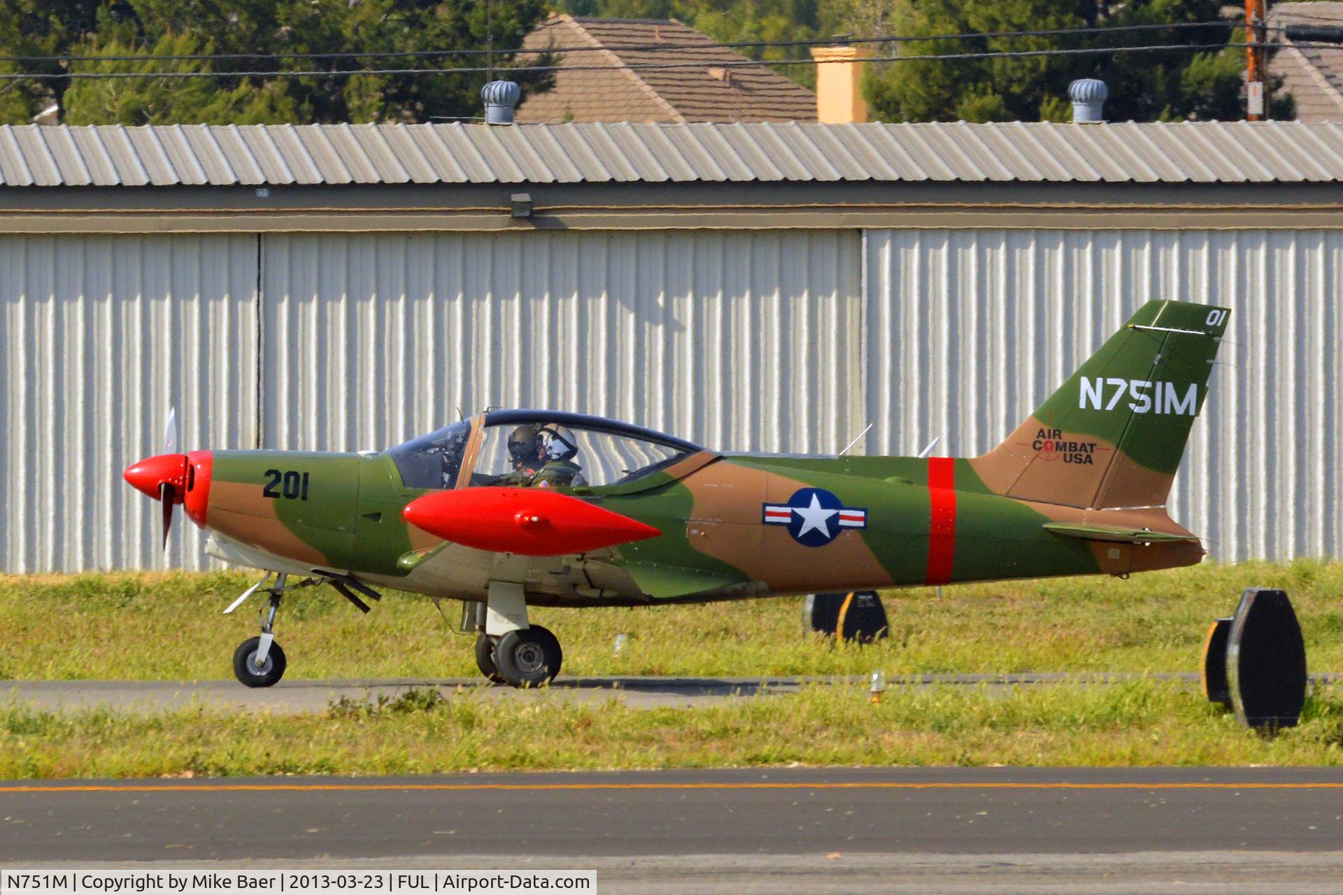 N751M, 1988 SIAI-Marchetti F-260C C/N 571, N751M @ FUL
