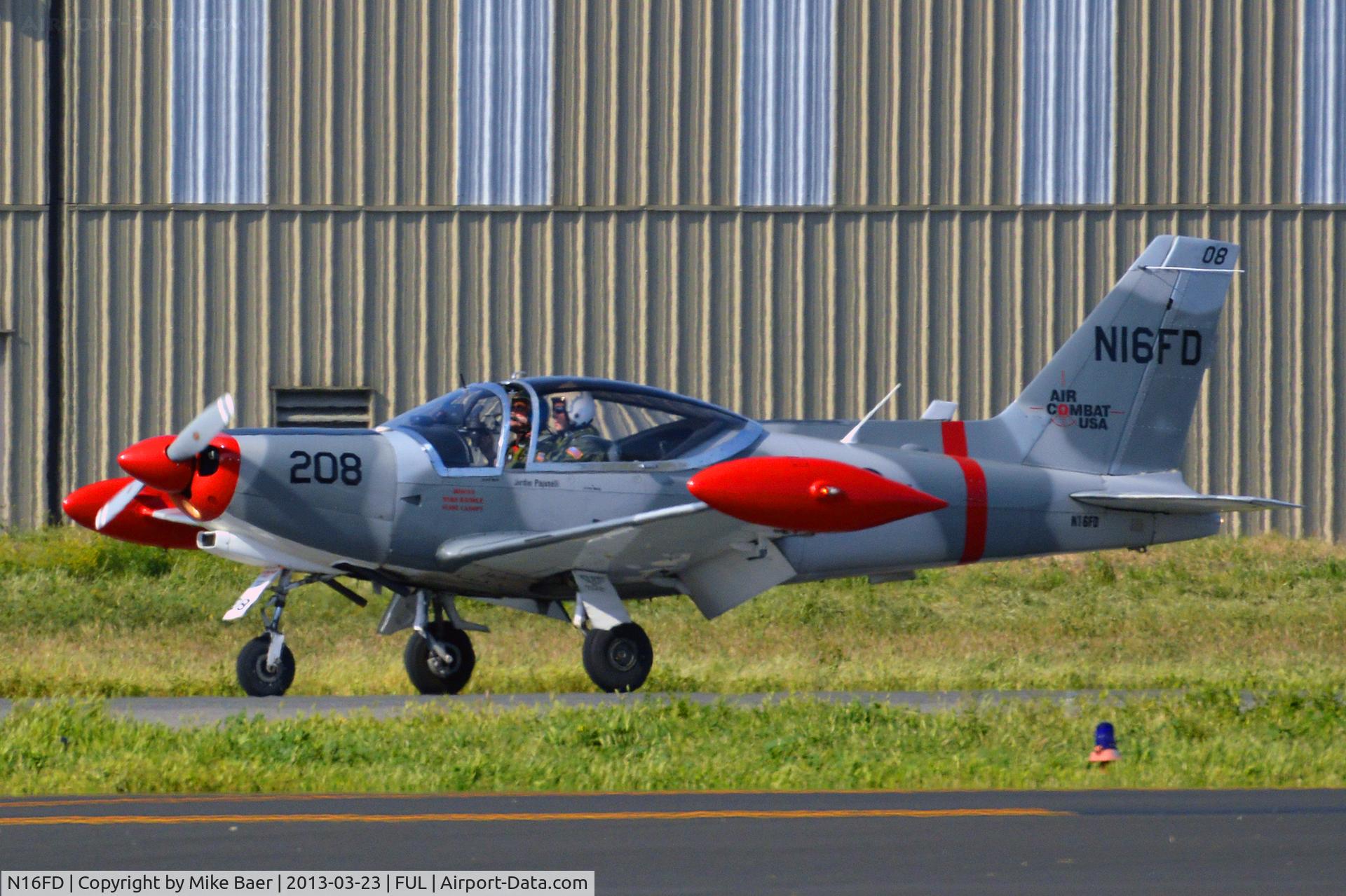N16FD, 1977 SIAI-Marchetti SF-260 C/N 305, N16FD @ FUL