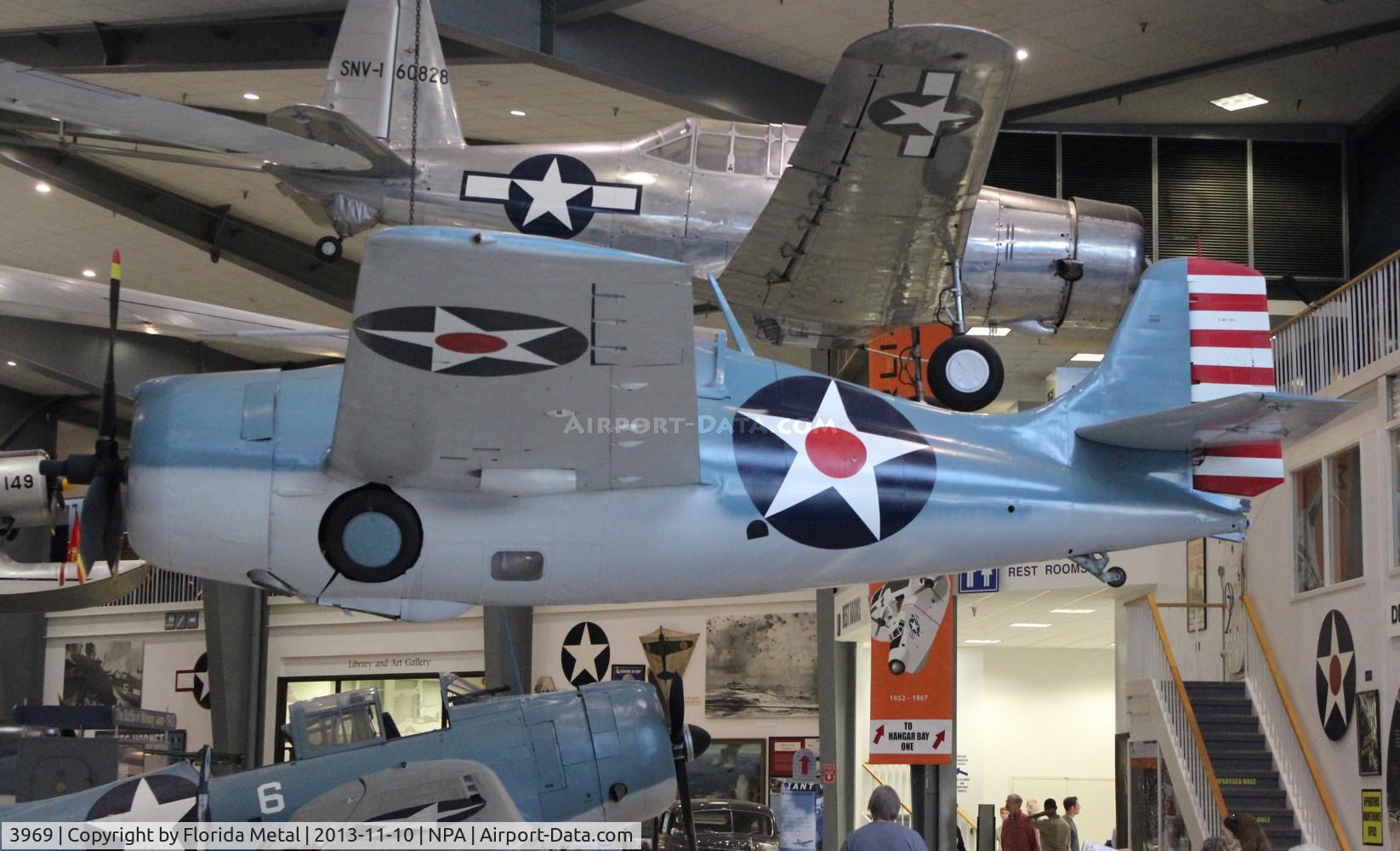 3969, Grumman F4F-3A Wildcat C/N 851, F4F-3A Wildcat