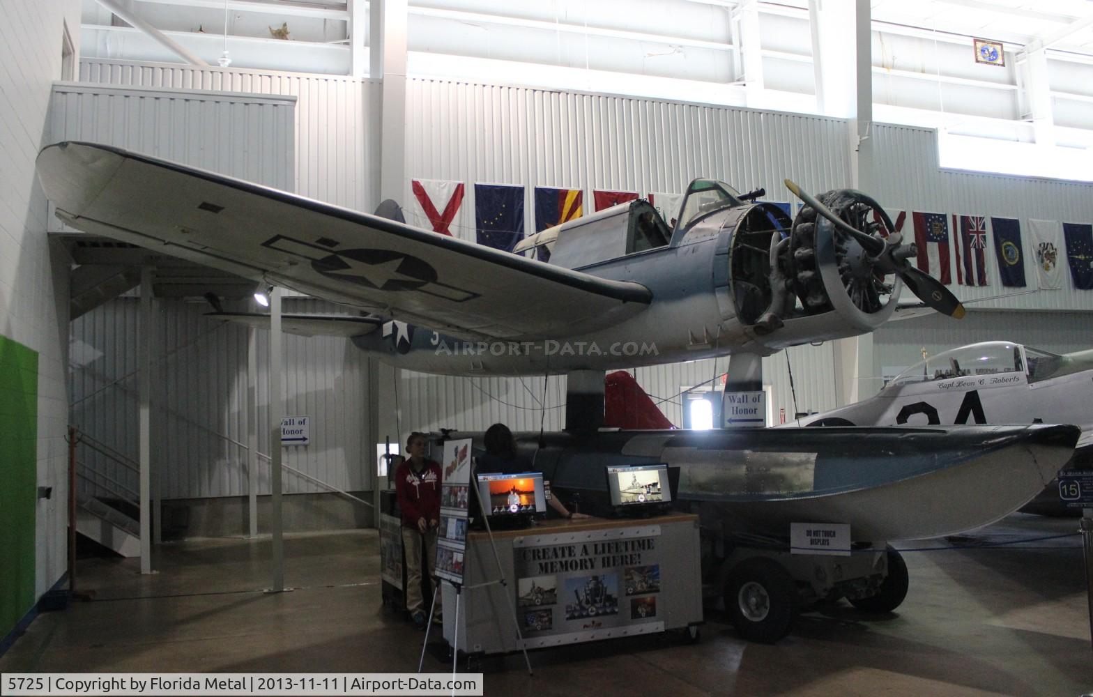 5725, 1942 Vought OS2U-3 Kingfisher C/N CV59250, OS2U-1 Kingfisher at Battleship Alabama