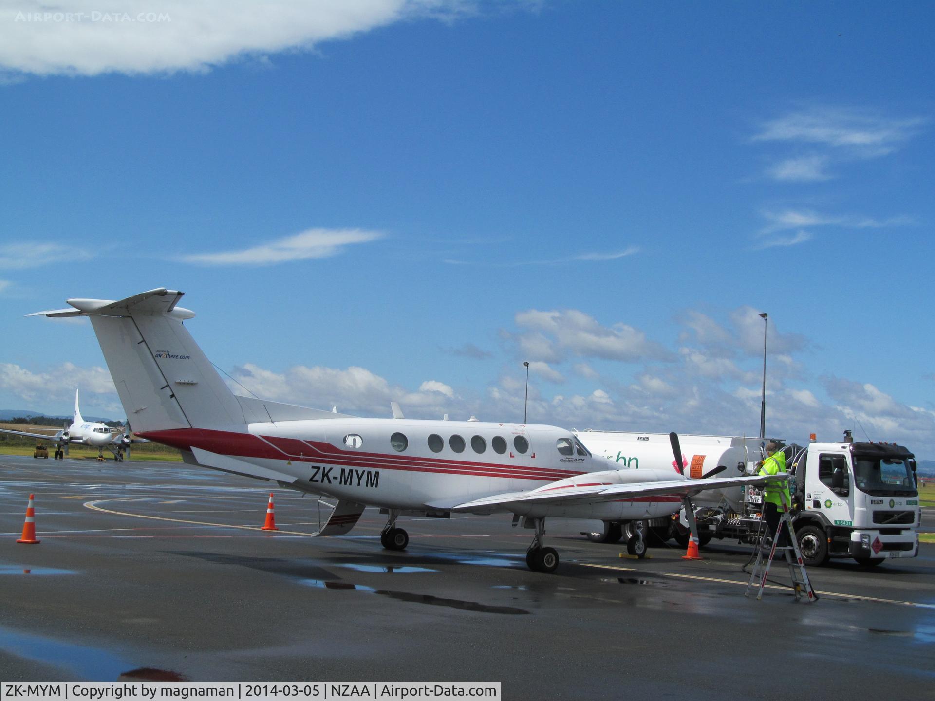 ZK-MYM, 1993 Beech B200 King Air C/N BB-1466, Seems to be a few beech type aircraft here in NZ. Nice lines.