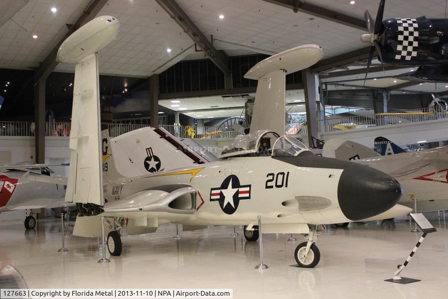 127663, McDonnell F2H-4/F-2D Banshee C/N 250, F2H-4 Banshee