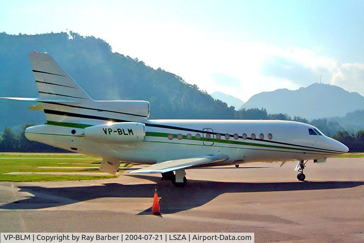 VP-BLM, 1989 Dassault Falcon 900 C/N 72, Dassault Falcon 900 [72] Lugano~HB 21/07/2004