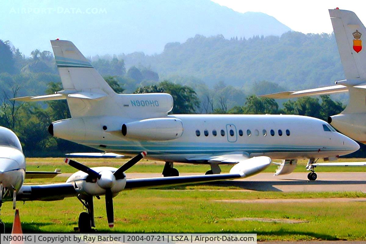 N900HG, 1995 Dassault Falcon 900EX C/N 001, Dassault Falcon 900EX [1] Lugano~HB 21/07/2004