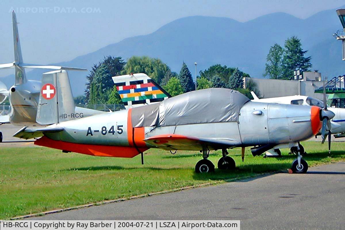 HB-RCG, Pilatus P3-05 C/N 483-32, Pilatus P.3-05 [483-32] Lugano~HB 21/07/2004