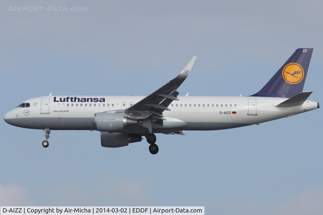 D-AIZZ, 2013 Airbus A320-214 C/N 5831, Lufthansa