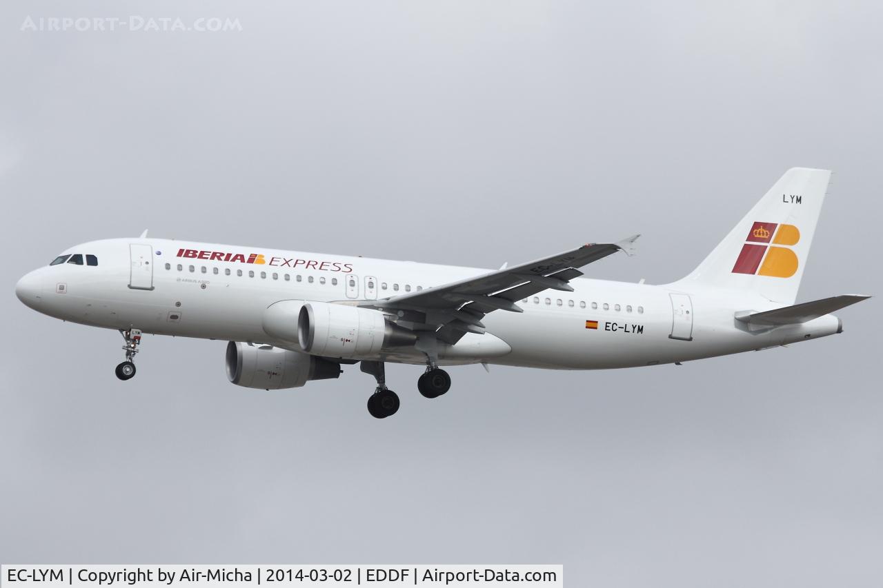 EC-LYM, 2013 Airbus A320-216 C/N 5815, Iberia Express