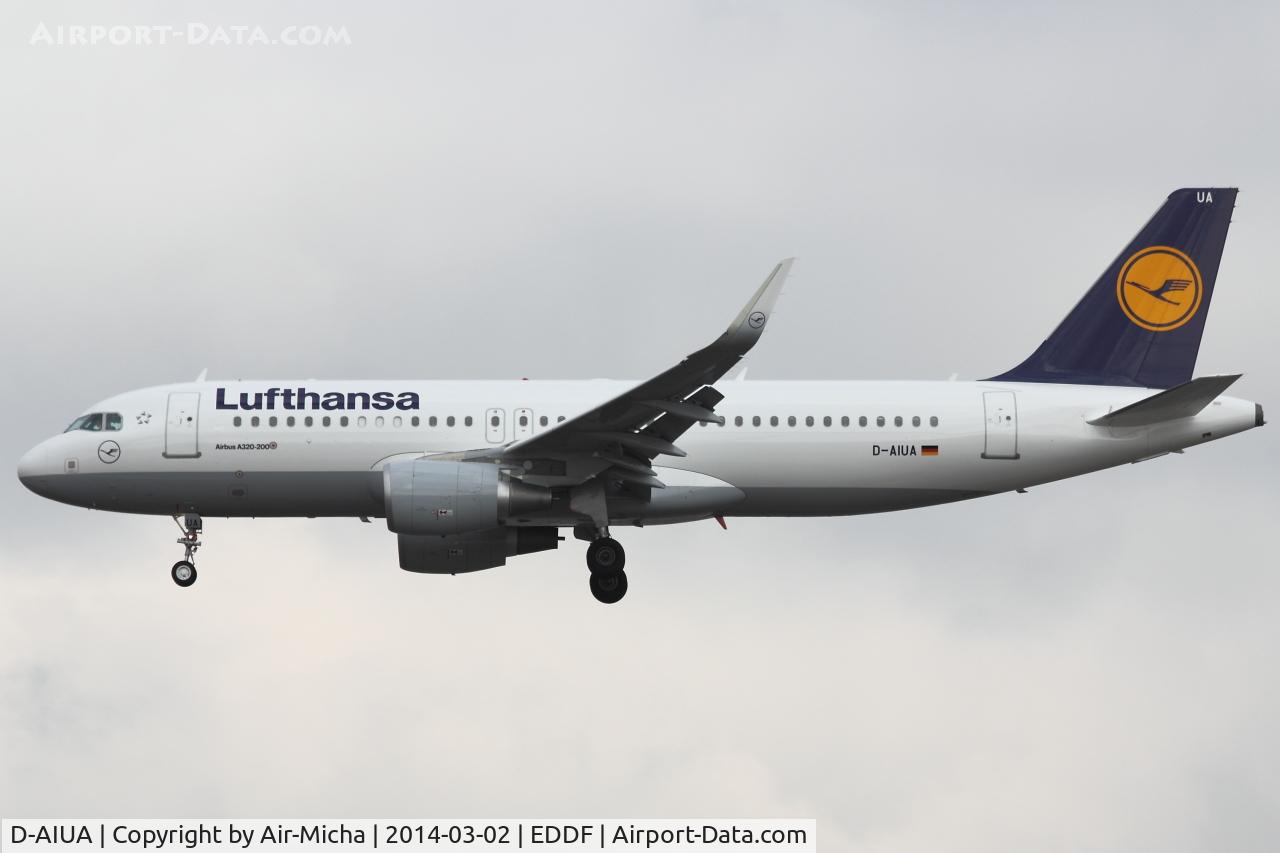 D-AIUA, 2013 Airbus A320-214 C/N 5935, Lufthansa