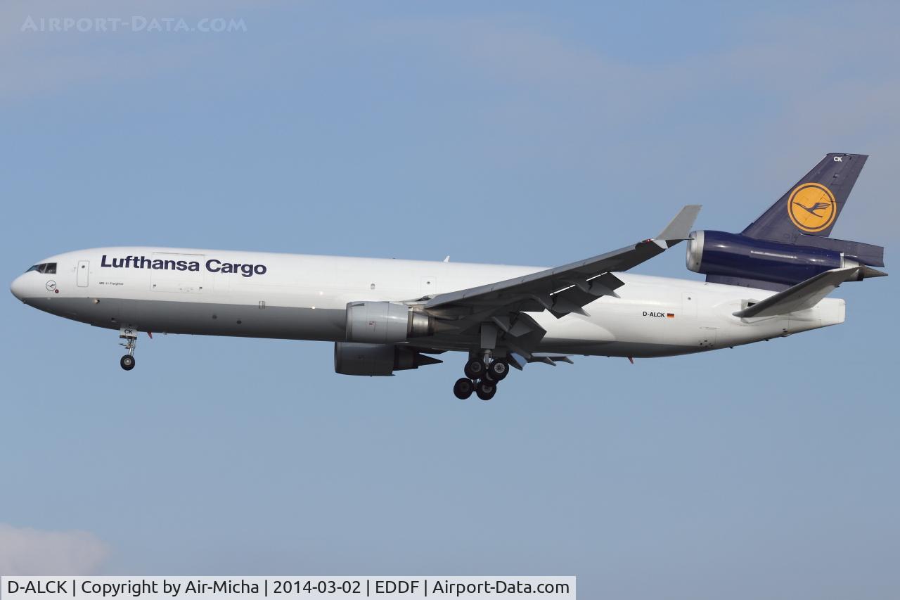 D-ALCK, 2000 McDonnell Douglas MD-11F C/N 48803, Lufthansa Cargo
