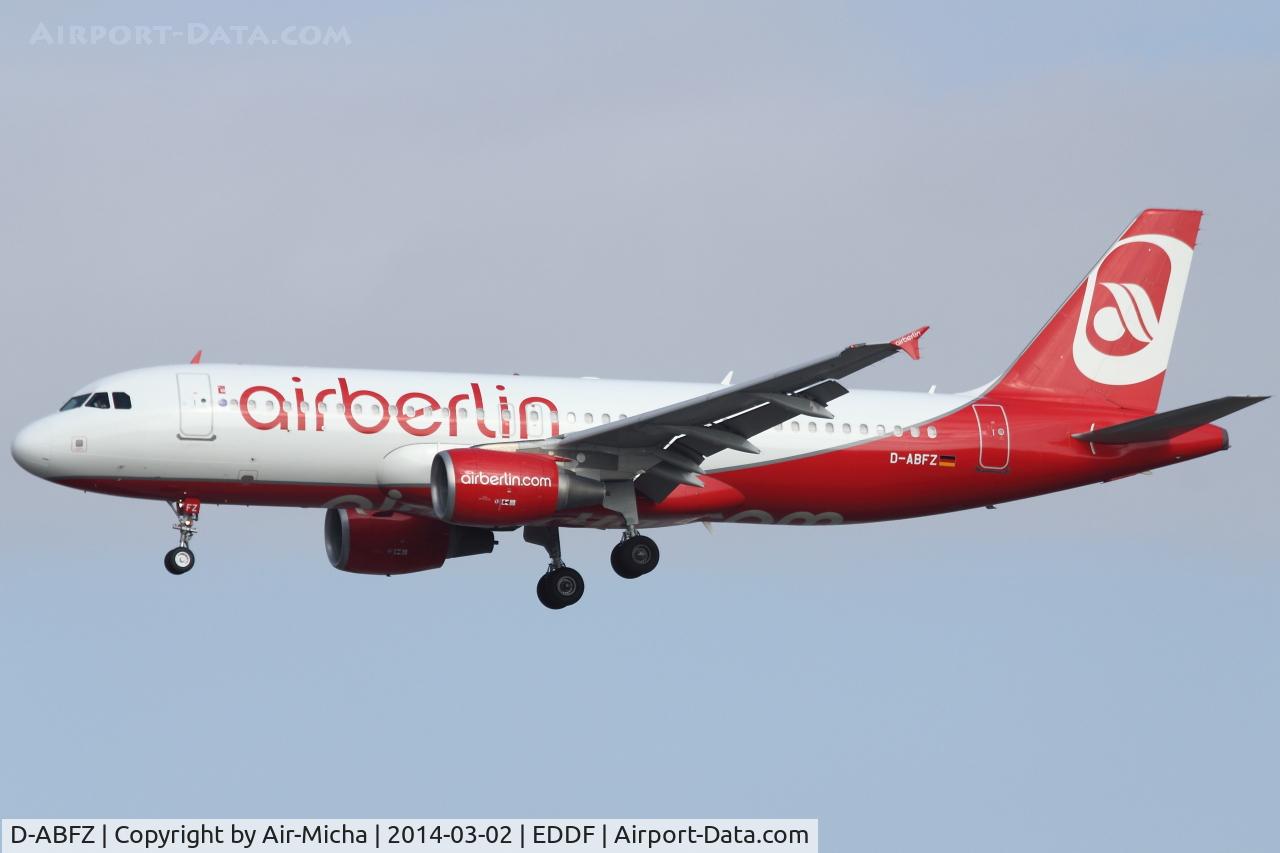 D-ABFZ, 2012 Airbus A320-214 C/N 4988, Air Berlin