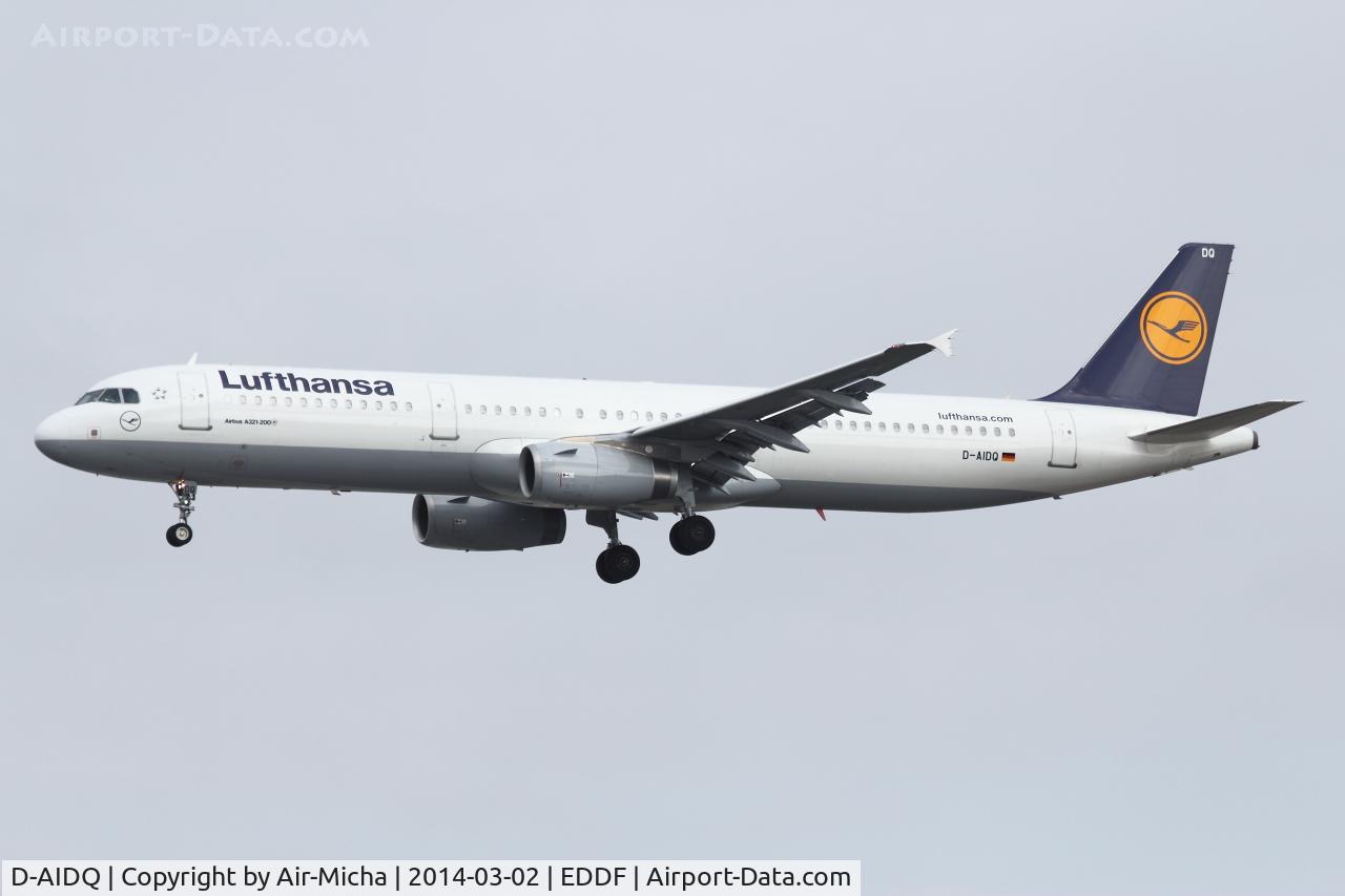 D-AIDQ, 2012 Airbus A321-231 C/N 5028, Lufthansa