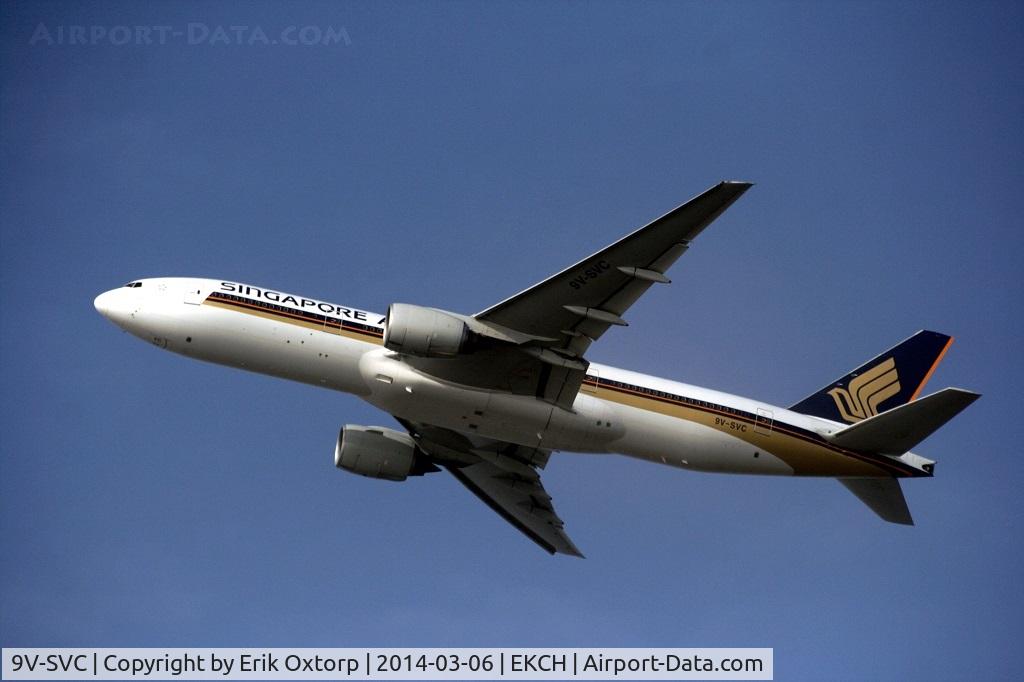 9V-SVC, 2001 Boeing 777-212/ER C/N 28526, 9V-SVC on its way to SIN as SQ351