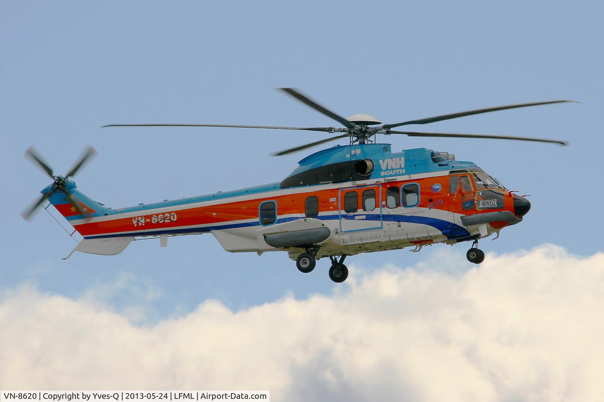VN-8620, 2013 Eurocopter EC-225LP Super Puma C/N 2857, Eurocopter EC225 LP Super Puma, with provisional registration F-WWOZ, Marseille-Provence Airport (LFML-MRS)