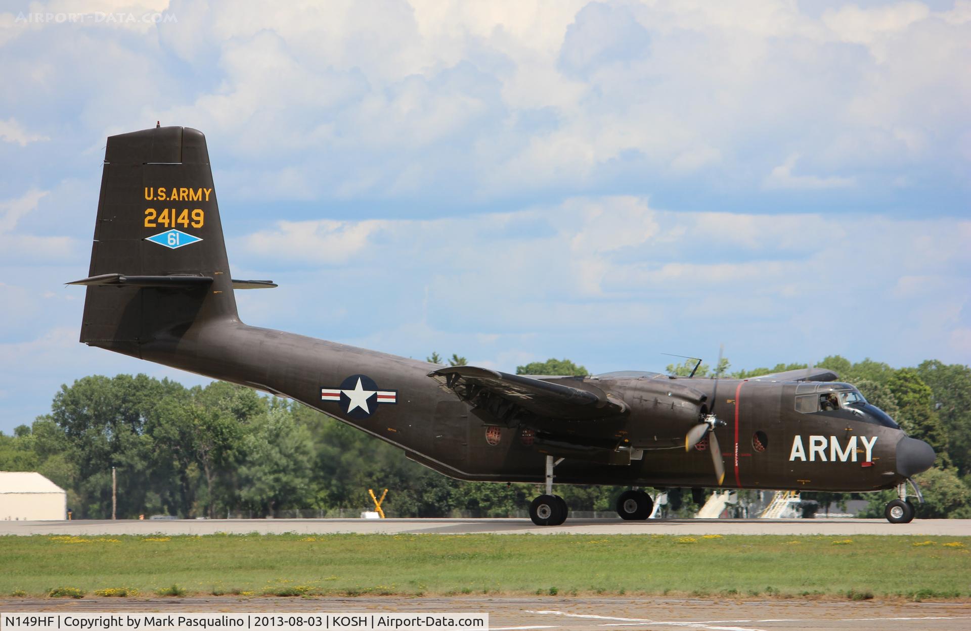 N149HF, 1962 De Havilland Canada DHC-4A Caribou C/N 85, DHC-4A