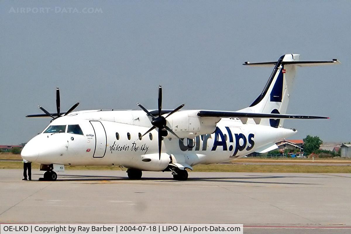 OE-LKD, 1996 Dornier 328-100 C/N 3072, Dornier Do.328-110 [3072] (Air Alps Aviation) Brescia-Montichiari~I 18/07/2004