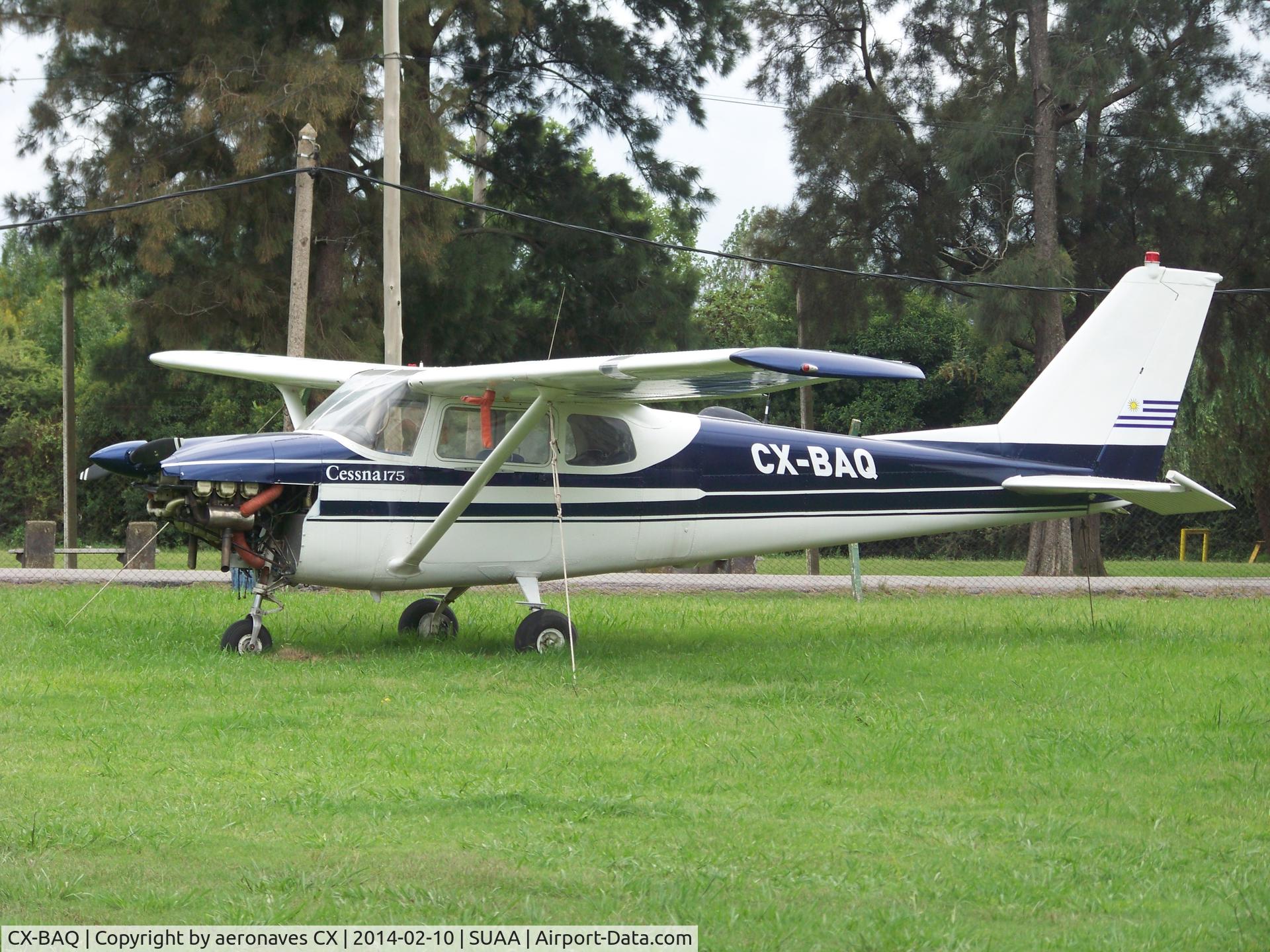 CX-BAQ, Cessna 175C Skylark C/N 17557024, CX-BAQ - Aeropuerto Angel S. Adami