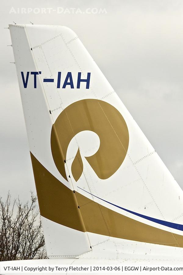 VT-IAH, 2006 Airbus ACJ319 (A319-115/CJ) C/N 2837, Tail logo on Relliance Industries Airbus A319-115X CJ, c/n: 2837