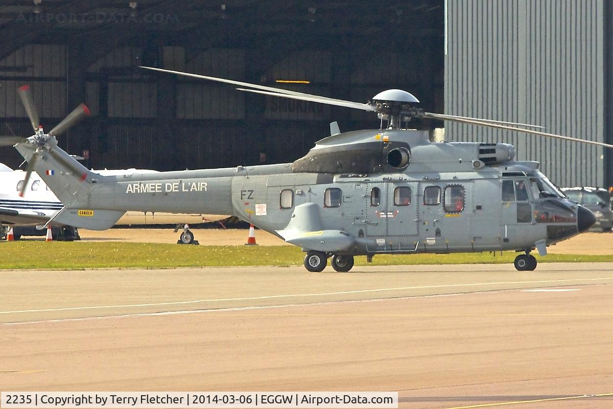 2235, Aérospatiale AS-332L-1 Super Puma Super Puma C/N 2235, 2235 (FZ), Aerospatiale AS-332L1 Super Puma, c/n: 2235 - an unusual , but welcome visitor to Luton