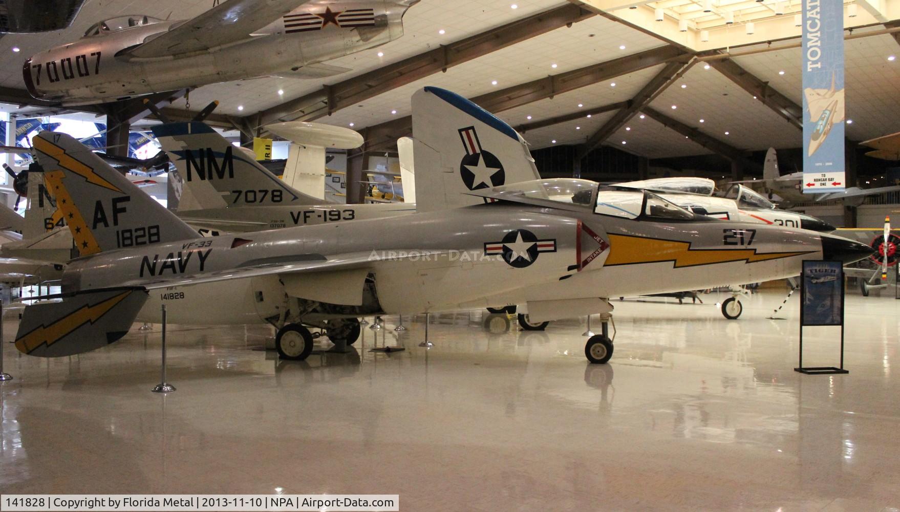 141828, Grumman F11F-1 Tiger C/N 145, F11F-1 Tiger