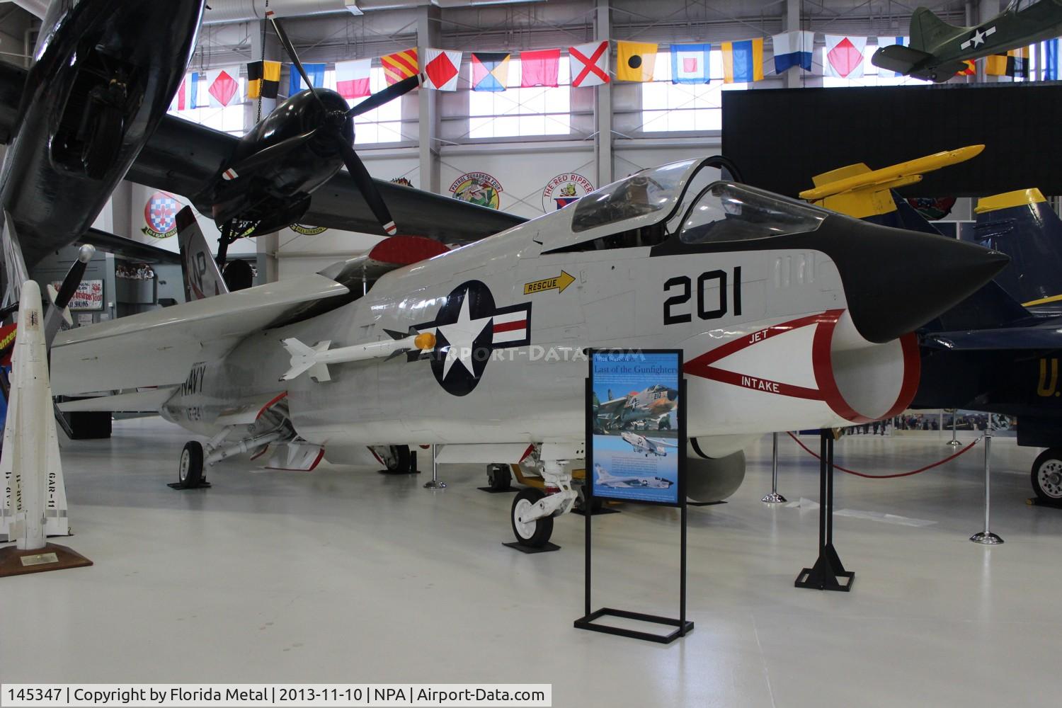 145347, 1957 Vought F-8A Crusader C/N Not found 145347, F-8 Crusader
