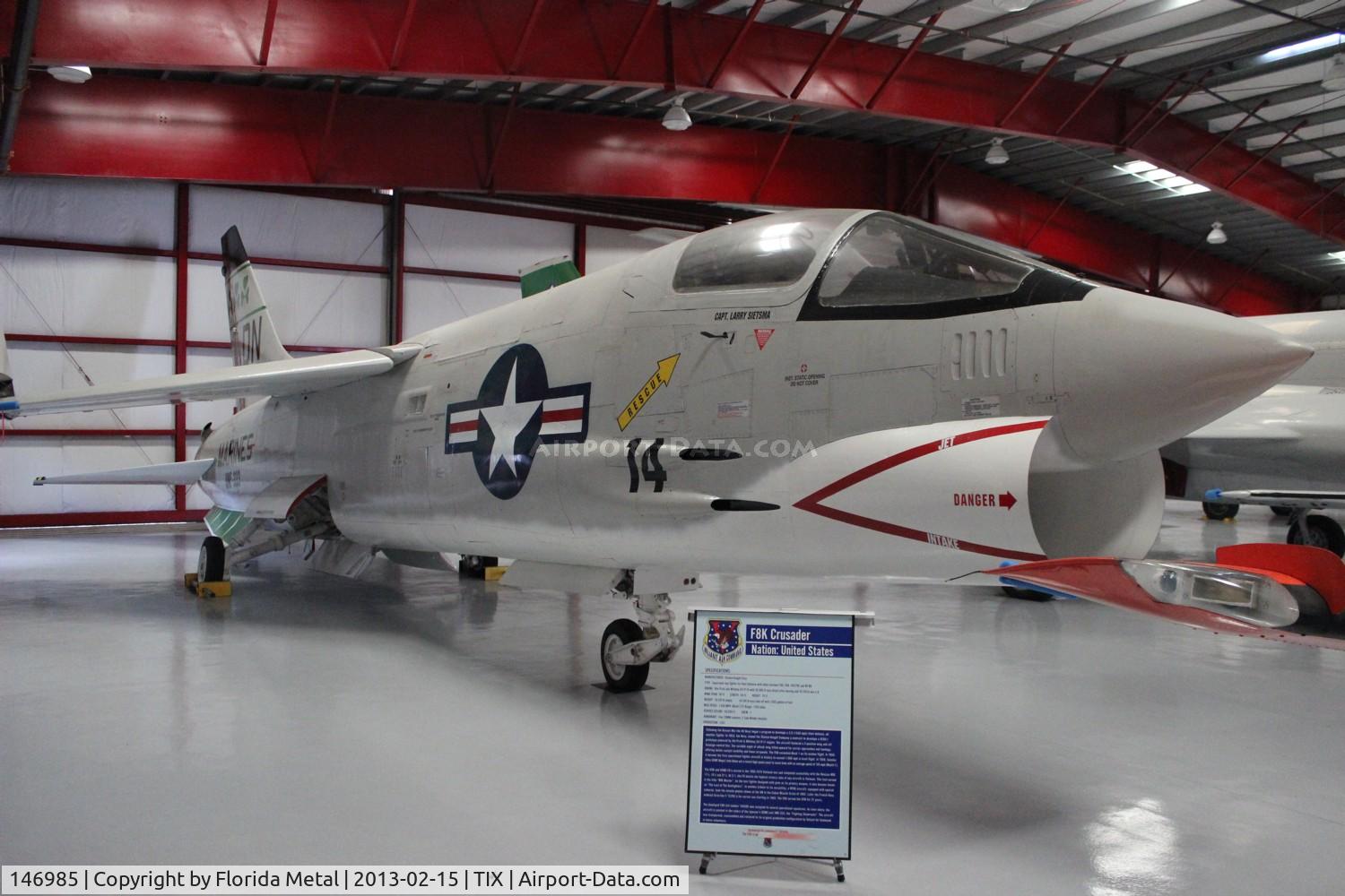 146985, Vought F-8K Crusader C/N 726, F-8K Crusader